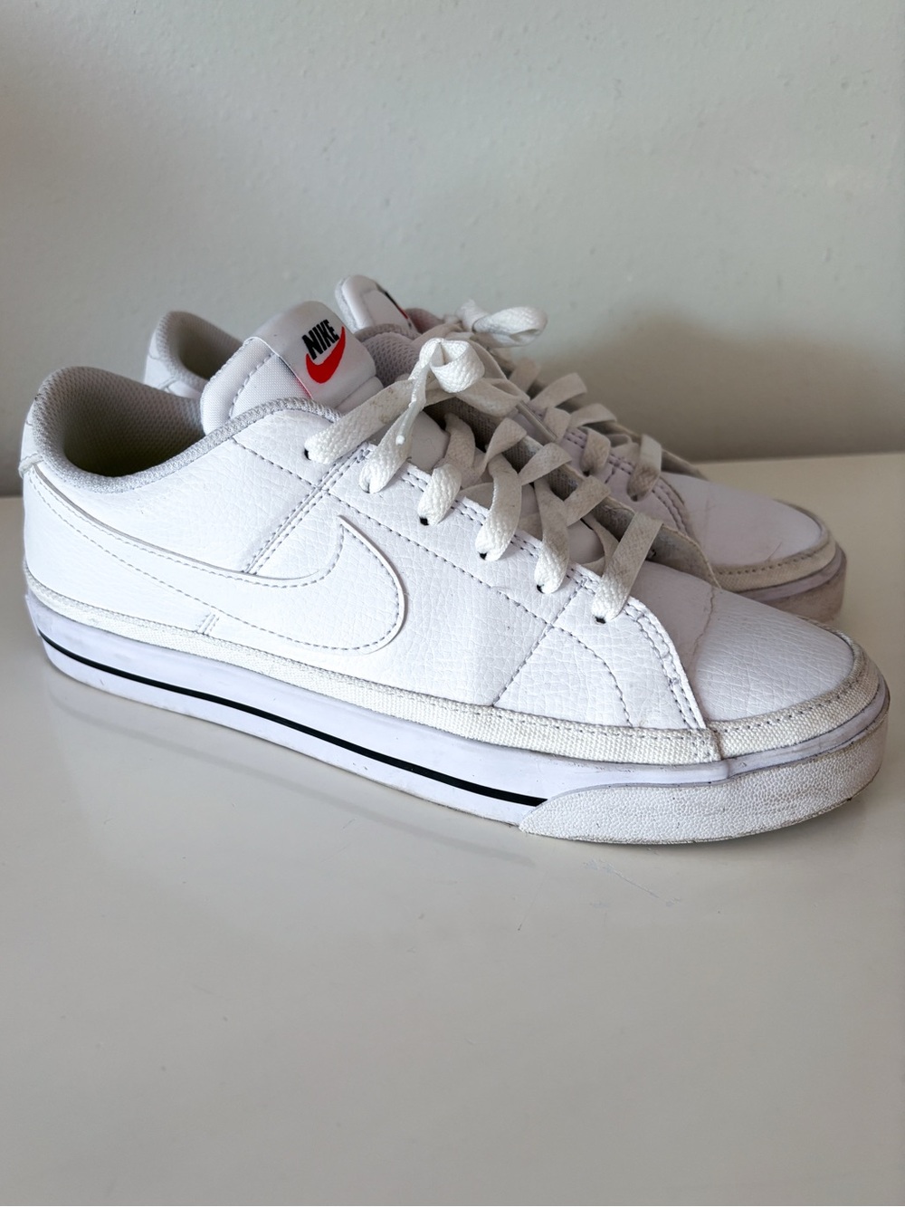 White Nike Court Legacy Next Nature